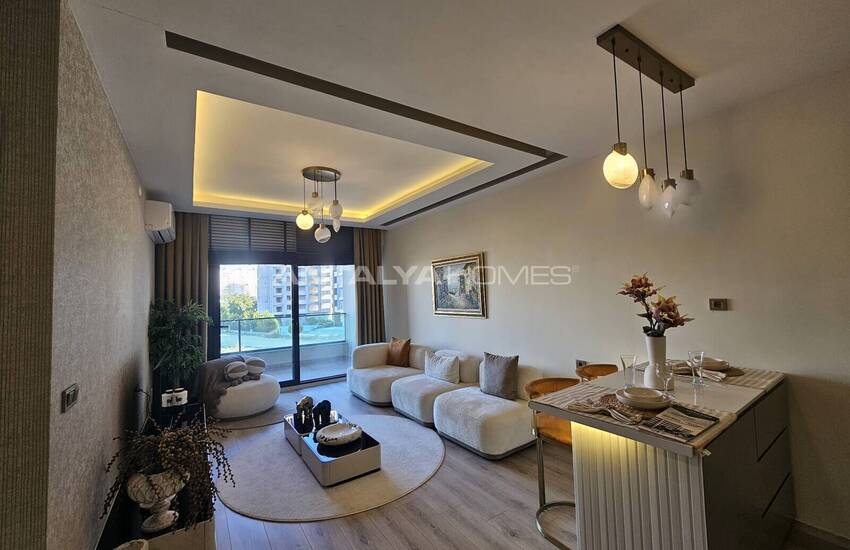 Real Estate in a Complex with a Pool Near the Sea in Tömük, Mersin 12