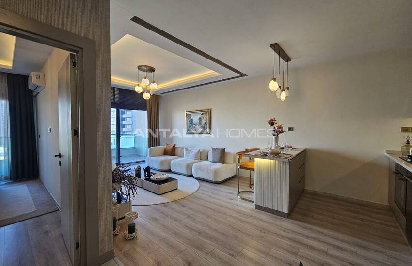 Real Estate in a Complex with a Pool Near the Sea in Tömük, Mersin 13
