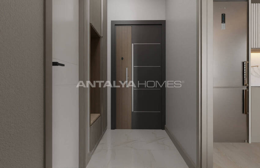 املاک و مستغلات در یک مجتمع با یک استخر در نزدیکی دریا در Tömük، مرسین 39