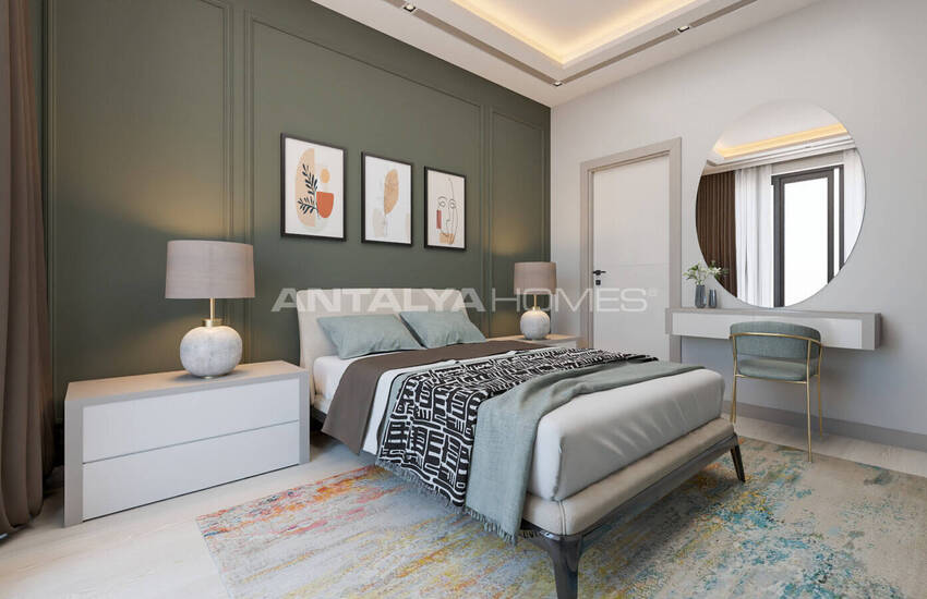 املاک و مستغلات در یک مجتمع با یک استخر در نزدیکی دریا در Tömük، مرسین 32