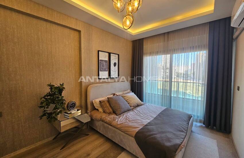 Real Estate in a Complex with a Pool Near the Sea in Tömük, Mersin 35