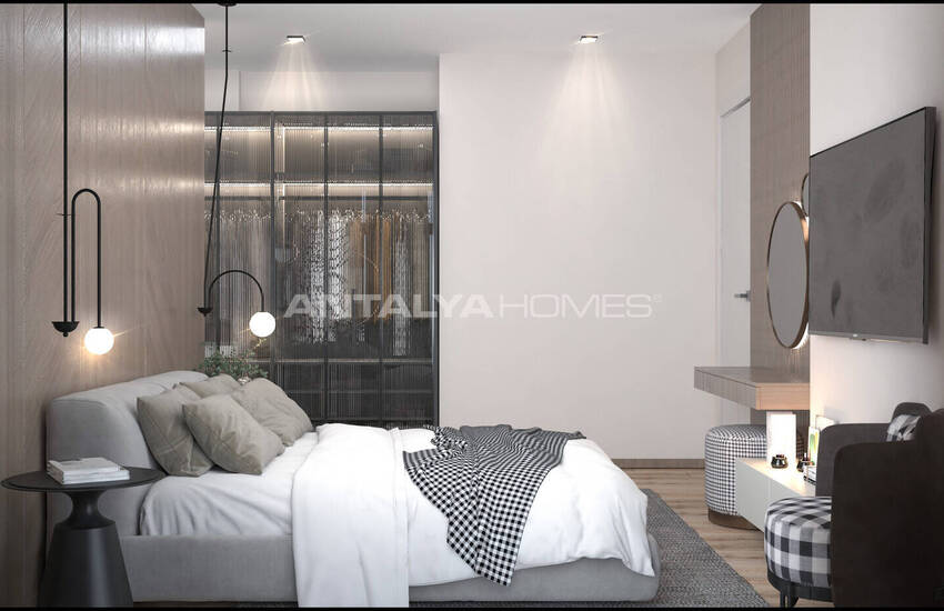 آپارتمان کاملا نو با استخر نزدیک دریا در توموک مرسین 24