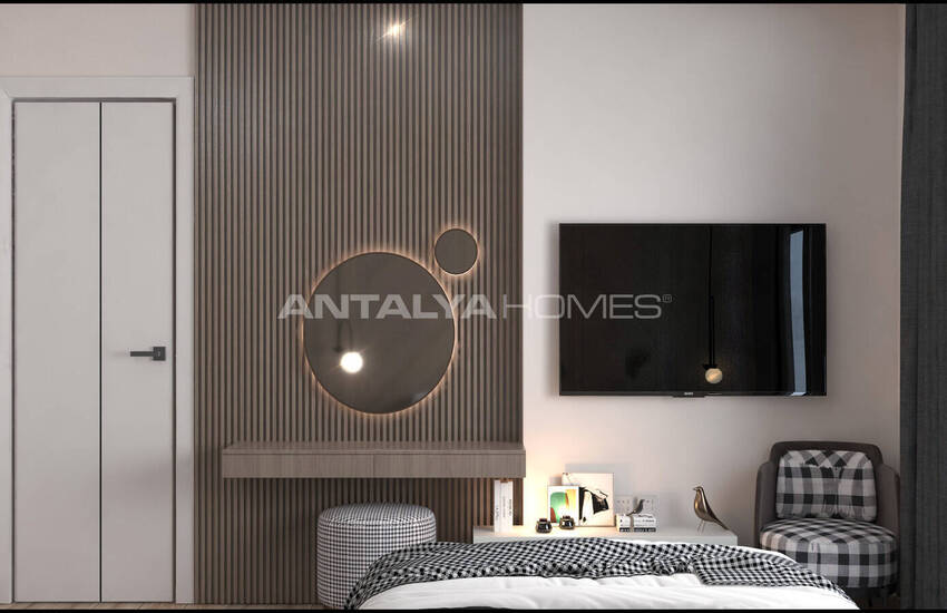 آپارتمان کاملا نو با استخر نزدیک دریا در توموک مرسین 23