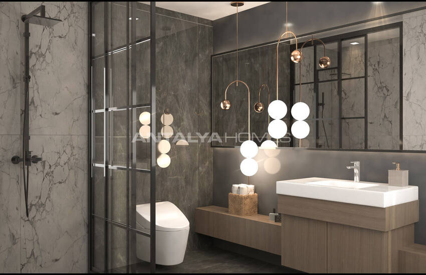 آپارتمان کاملا نو با استخر نزدیک دریا در توموک مرسین 26