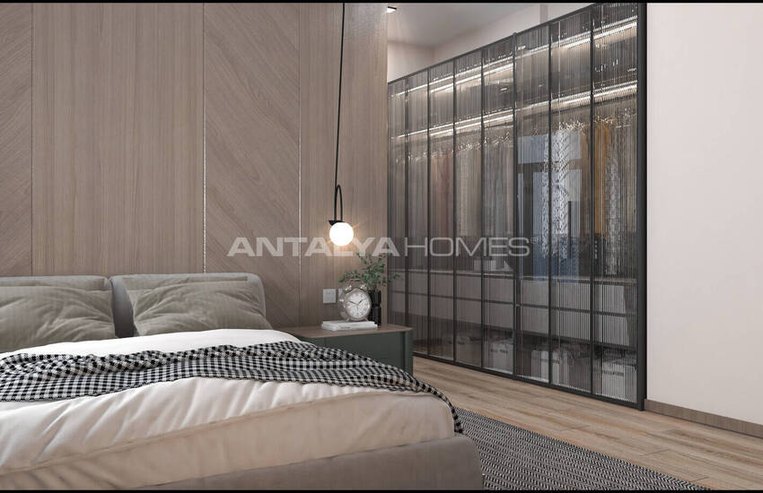 آپارتمان کاملا نو با استخر نزدیک دریا در توموک مرسین 21