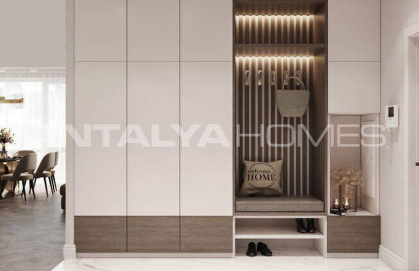 منازل دوبلكس مع حدائق للبيع في إردملي، مرسين 5