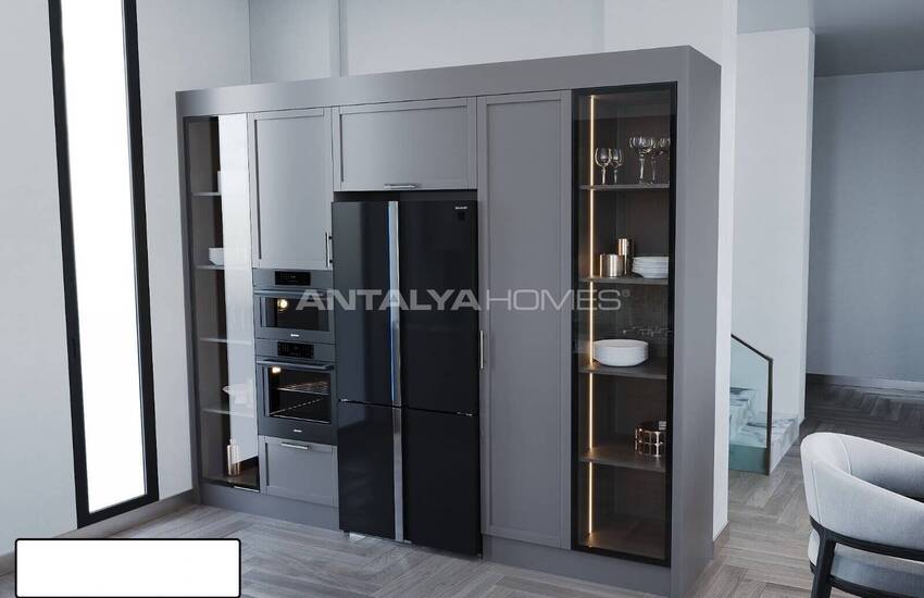 Duplex Houses with Gardens for Sale in Erdemli Mersin 11
