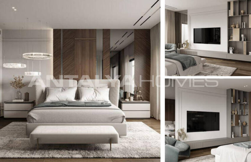 منازل دوبلكس مع حدائق للبيع في إردملي، مرسين 8