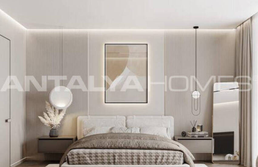 منازل دوبلكس مع حدائق للبيع في إردملي، مرسين 7