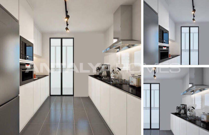 منازل دوبلكس مع حدائق للبيع في إردملي، مرسين 4