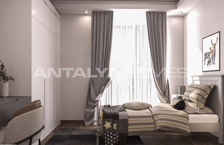 Mersin Mezitli'de Günlük Olanaklara Yakın Sıfır Daireler 7