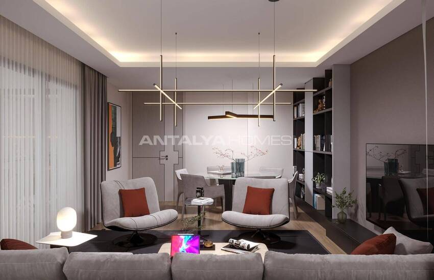 New Flats in a Complex with Pool in Mersin Erdemli 9