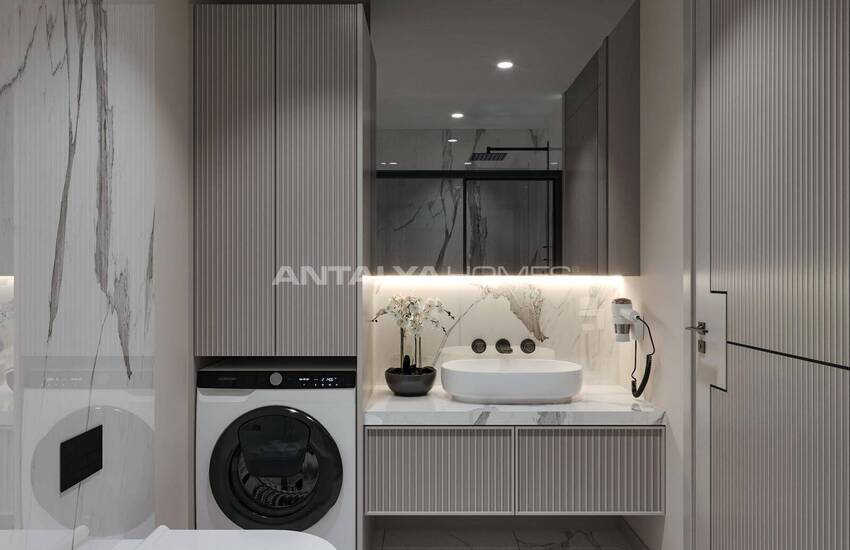 New Flats in a Complex with Pool in Mersin Erdemli 14