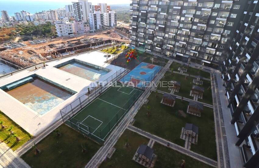 Lägenheter Med Havsutsikt I Ett Komplex Med Pool I Mersin Erdemli 30