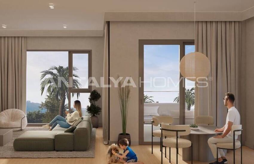 Brand New Apartments with Communal Pool in Mersin 13