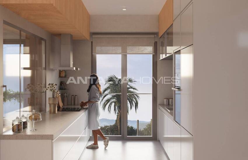 Brand New Apartments with Communal Pool in Mersin 16