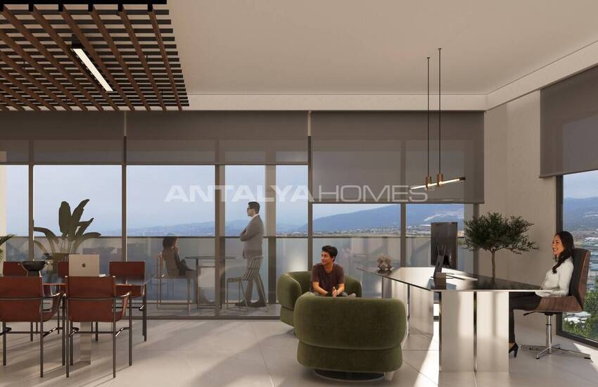 Mersin Yenişehir’de Şehir Manzaralı Geniş Ofisler 7