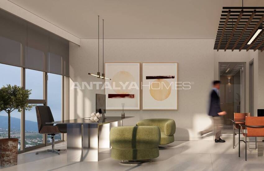 Mersin Yenişehir’de Şehir Manzaralı Geniş Ofisler 6