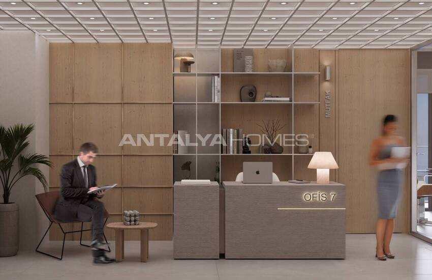Mersin Yenişehir’de Şehir Manzaralı Geniş Ofisler 9