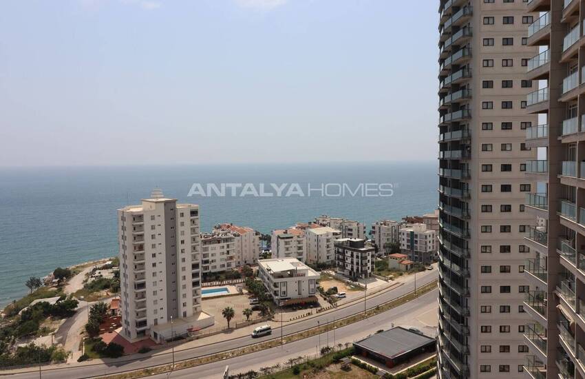 Elegant Lägenhet I Ett Prestigefyllt Komplex I Mersin Erdemli 29