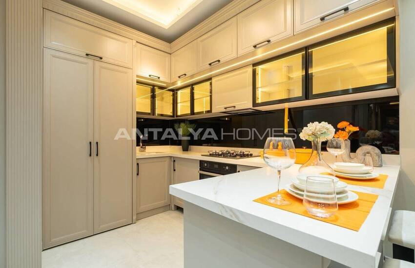 Apartments in Well-equipped Complex in Mersin Mezitli 21