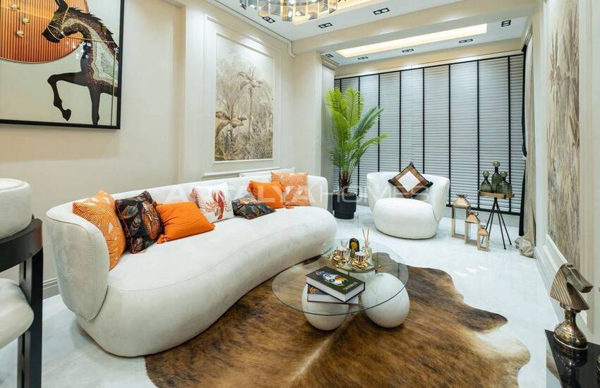 Apartments in Well-equipped Complex in Mersin Mezitli 17