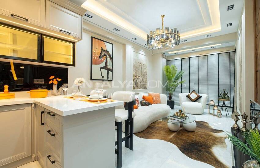 Apartments in Well-equipped Complex in Mersin Mezitli 20
