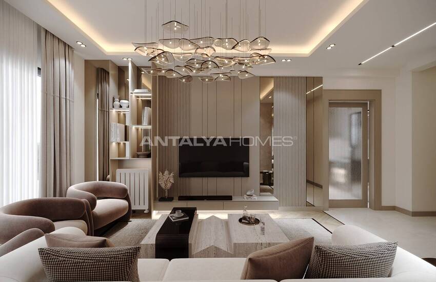 2-bedroom Apartments with Garden in Mersin Yenisehir 4