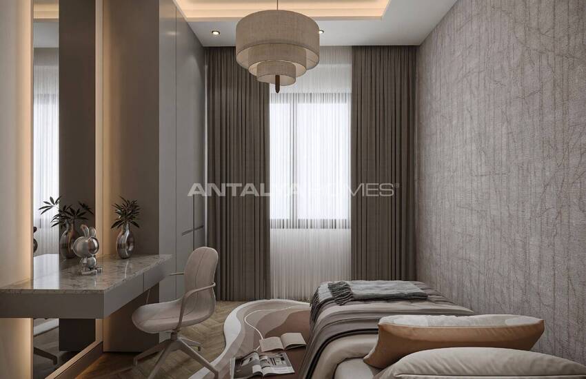 2-bedroom Apartments with Garden in Mersin Yenisehir 14