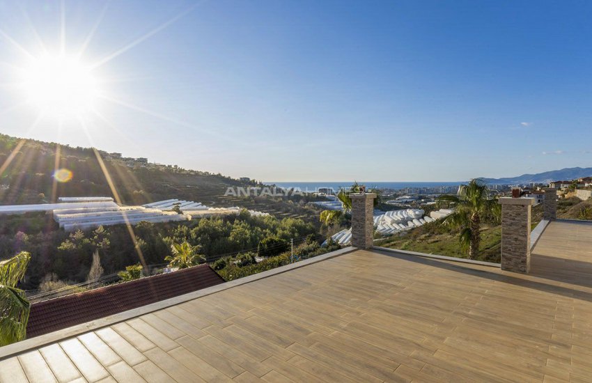 فلل بإطلالة بانورامية على البحر والطبيعة في كارجيجاك ألانيا 37