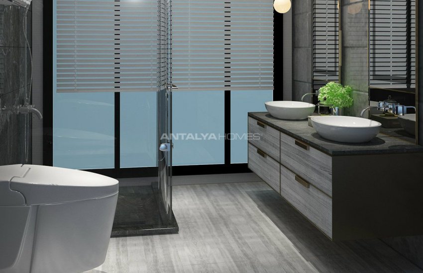 4+1 Alanya Villa Med Pool Omgiven Av Privat Trädgård 26