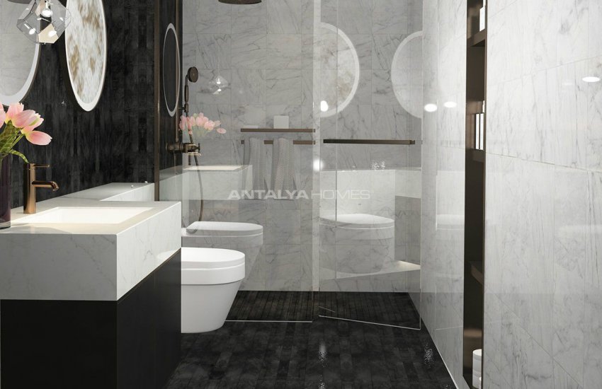 4+1 Alanya Villa Med Pool Omgiven Av Privat Trädgård 27