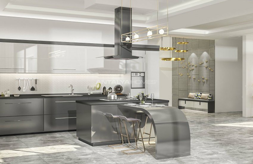 4+1 Alanya Villa Med Pool Omgiven Av Privat Trädgård 18