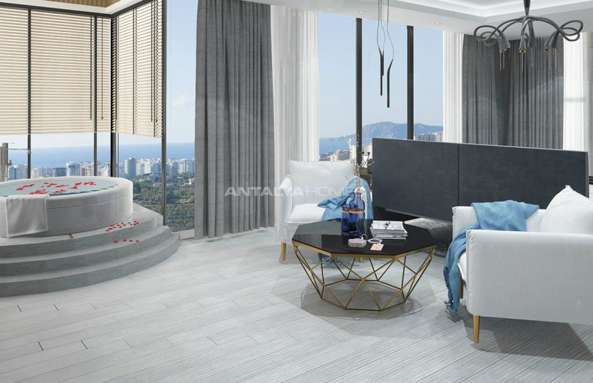 4+1 Alanya Villa Med Pool Omgiven Av Privat Trädgård 19