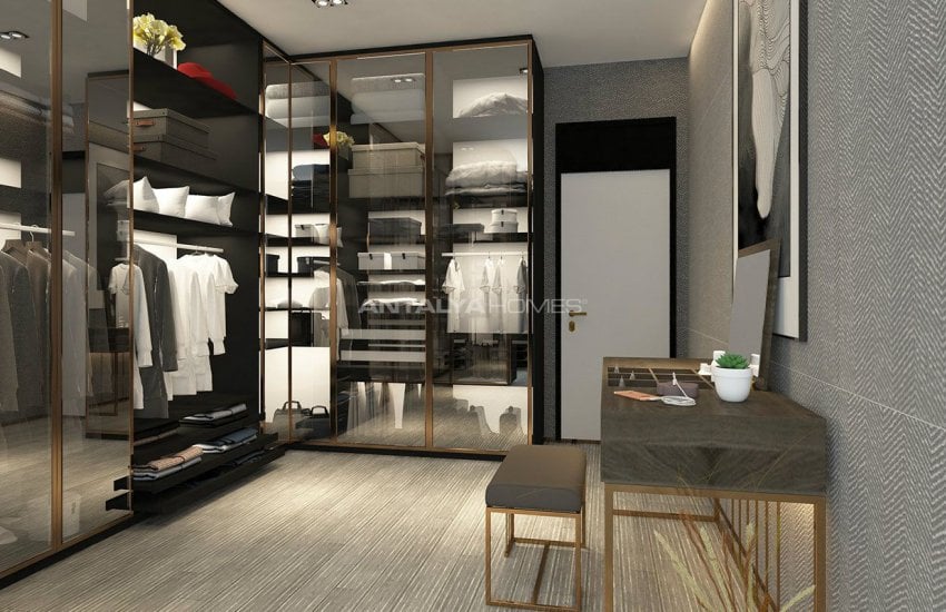 4+1 Alanya Villa Med Pool Omgiven Av Privat Trädgård 21