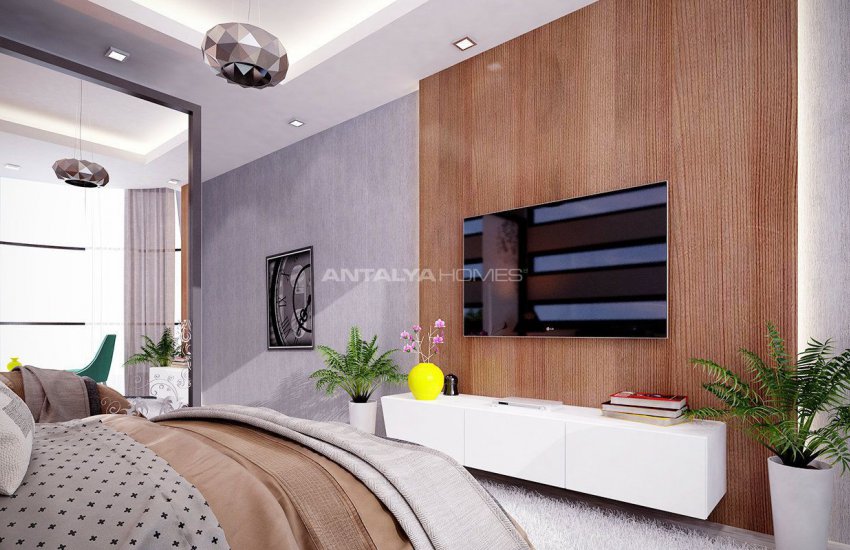 Футуристические Виллы с Частным Бассейном в Анталии Турция 12