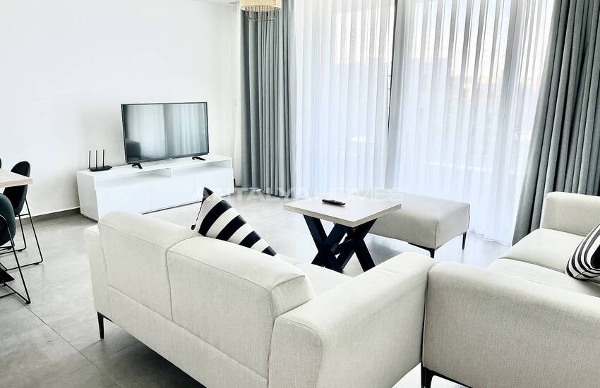 Sea View Real Estate in Complex with Pool in North Cyprus