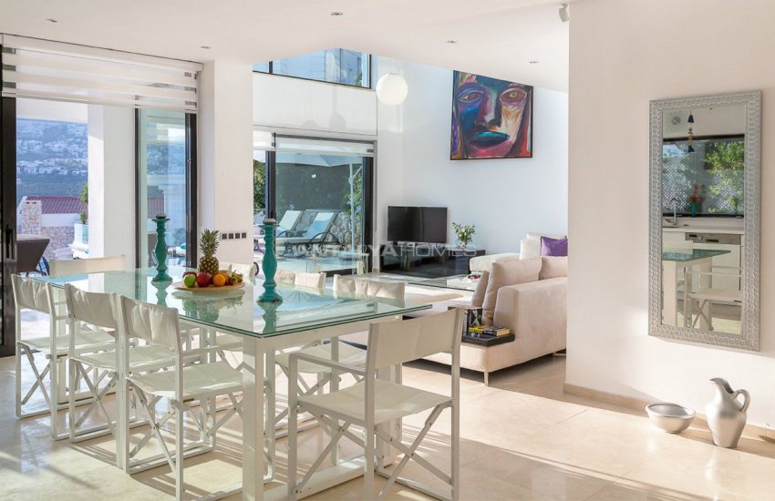 Furnished Kalkan Real Estate with Private Infinity Pool 18