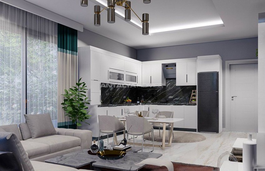 Central Flats with Luxurious Facilities in Kestel Alanya 22