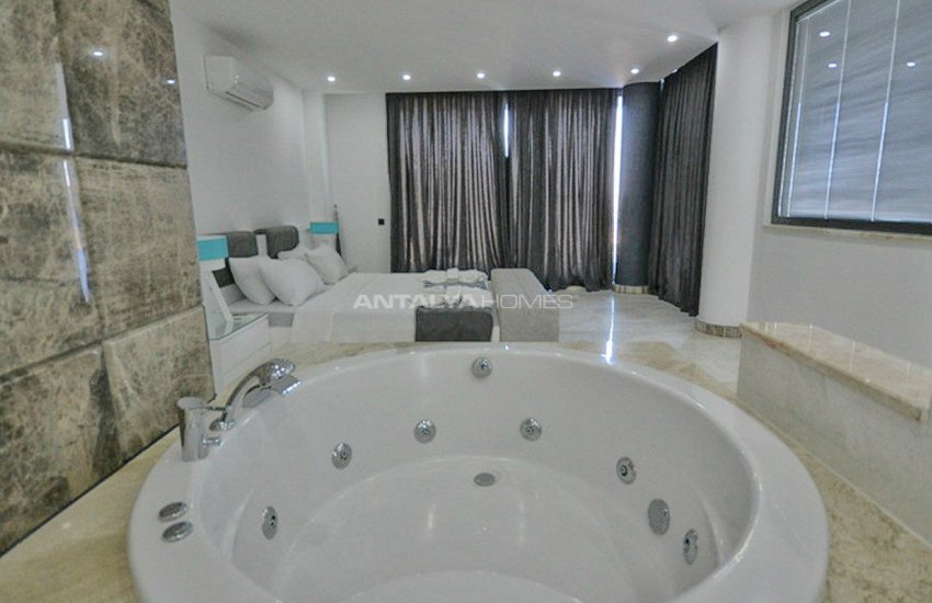 فيلا مطلة على البحر في كالكان مع الأثاث العصري 17