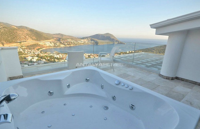 فيلا مطلة على البحر في كالكان مع الأثاث العصري 28