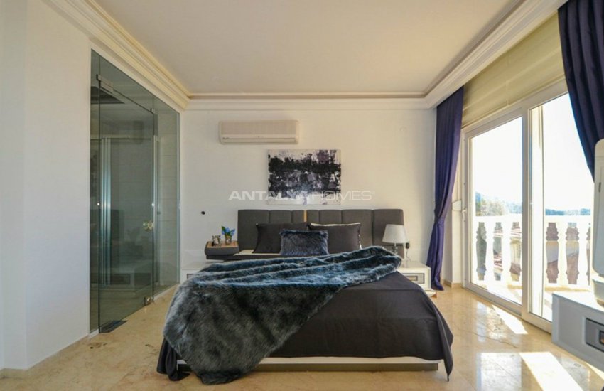 Sea View Detached Villas with a Spacious Terrace in Alanya 15