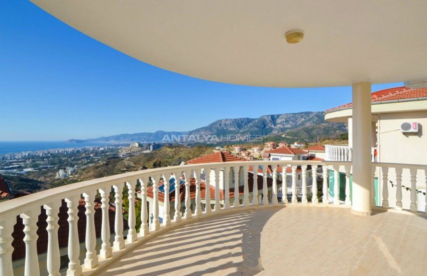 Sea View Detached Villas with a Spacious Terrace in Alanya 24