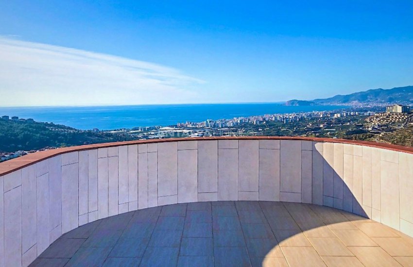 Sea View Detached Villas with a Spacious Terrace in Alanya 26
