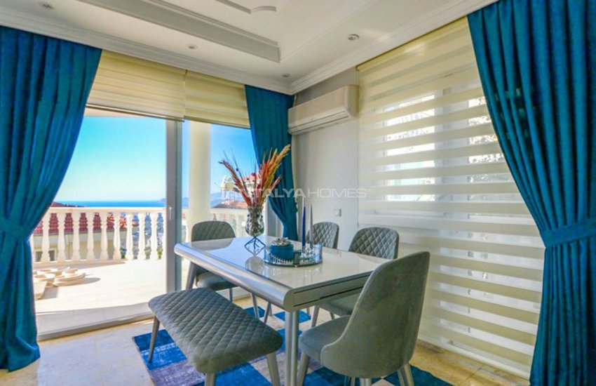 Sea View Detached Villas with a Spacious Terrace in Alanya 9