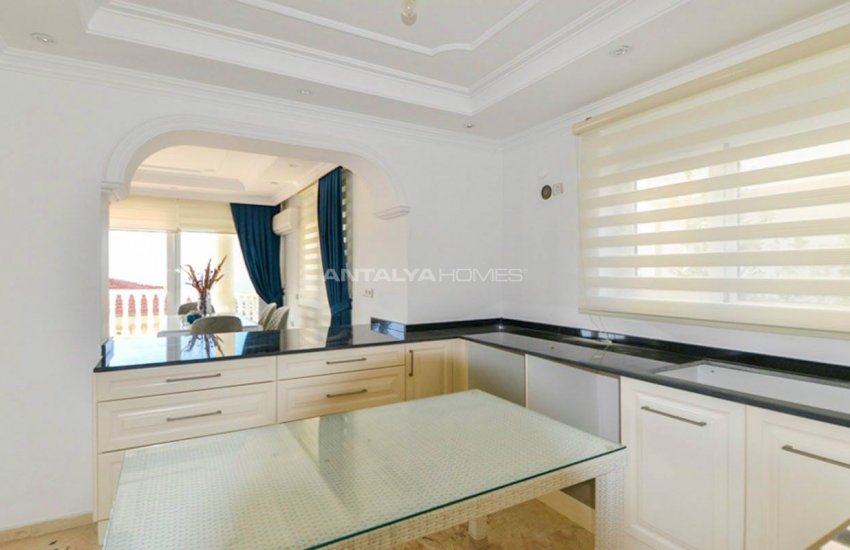 Sea View Detached Villas with a Spacious Terrace in Alanya 10