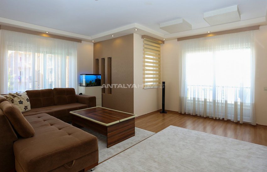 Ready to Move 3+1 Apartment with Natural Gas in Lara Antalya 15
