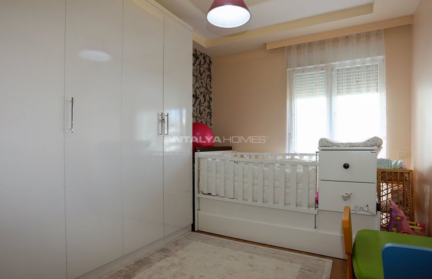 Ready to Move 3+1 Apartment with Natural Gas in Lara Antalya 25