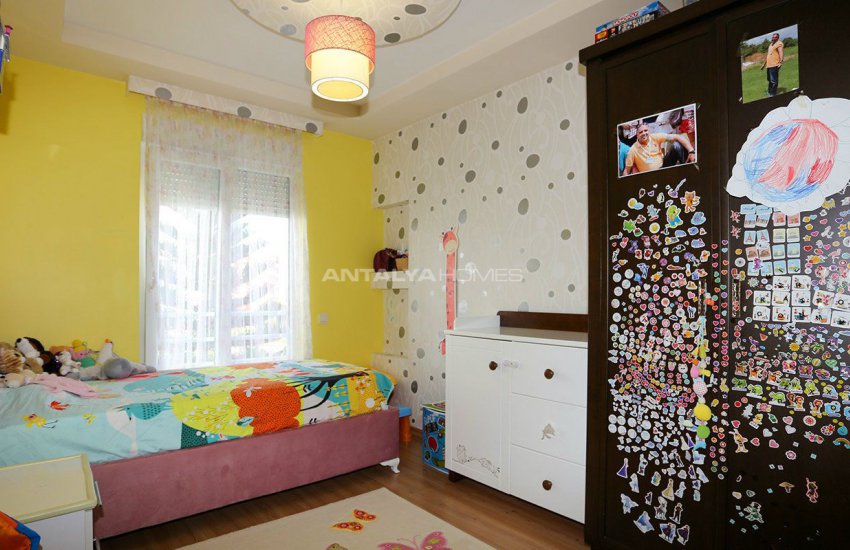 Ready to Move 3+1 Apartment with Natural Gas in Lara Antalya 27