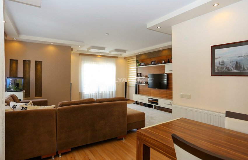 Ready to Move 3+1 Apartment with Natural Gas in Lara Antalya 16